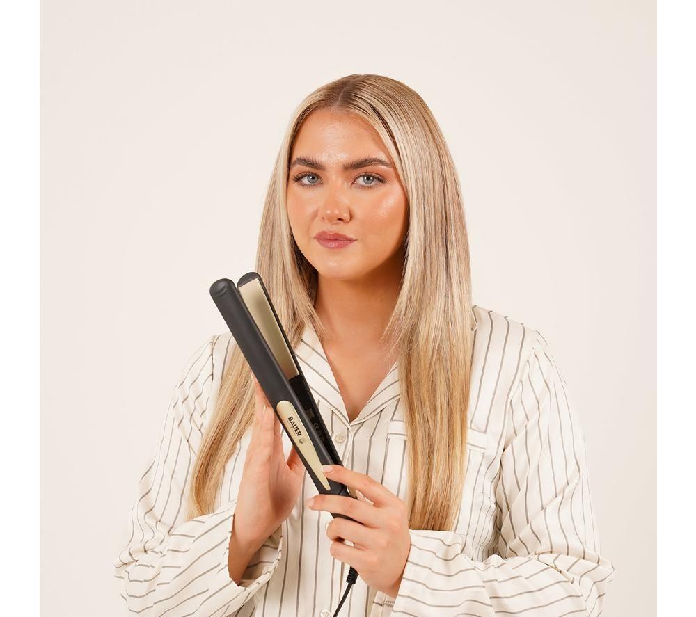 BAUER TourmaPro Hair Straightener - Onyx image number 7 of 9