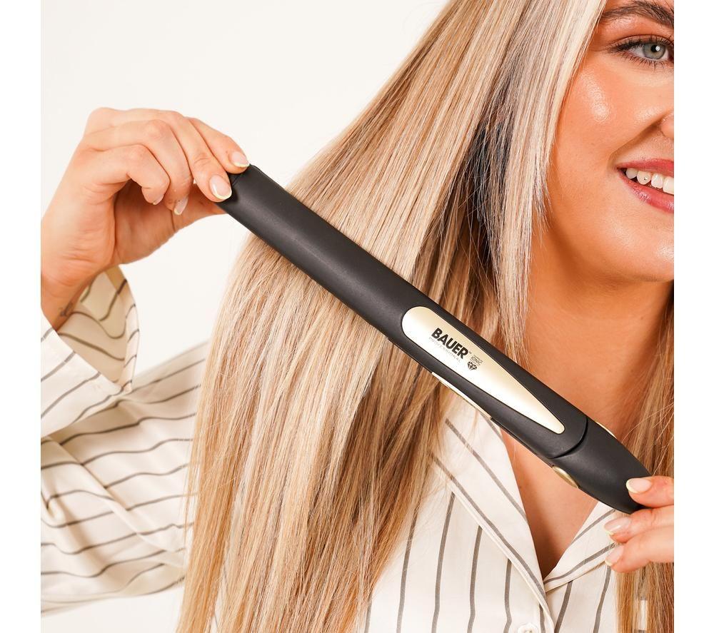 BAUER TourmaPro Hair Straightener - Onyx image number 8 of 9