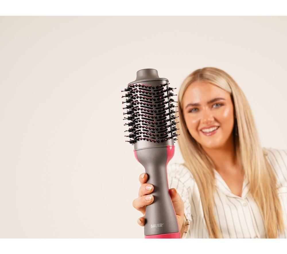 BAUER 38899 Hot Air Blow Dry Brush - Silver & Grey image number 4 of 7