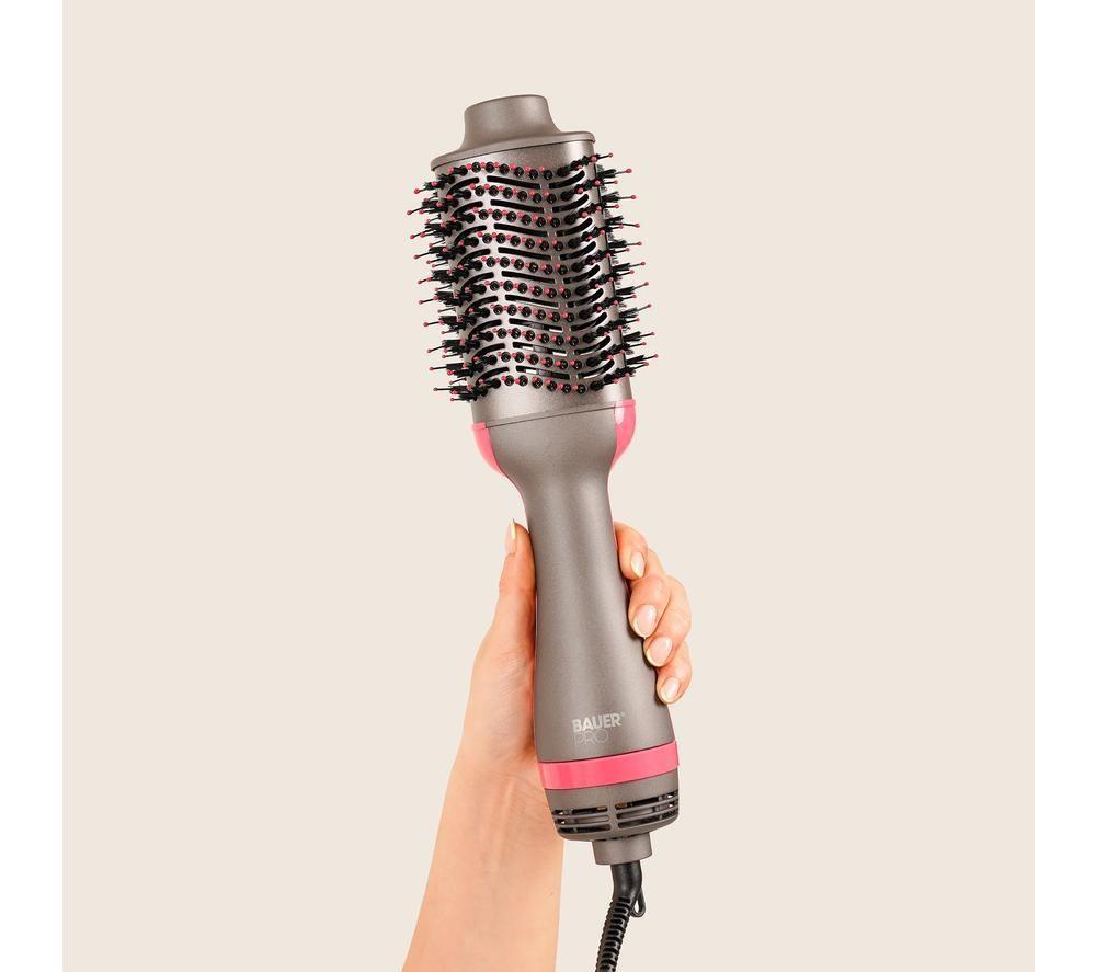 BAUER 38899 Hot Air Blow Dry Brush - Silver & Grey image number 7 of 7