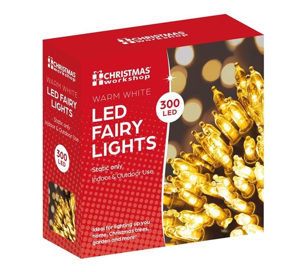 CHRISTMAS WORKSHOP 9098 Shadeless Warm White LED Fairy Lights image number 2 of 2