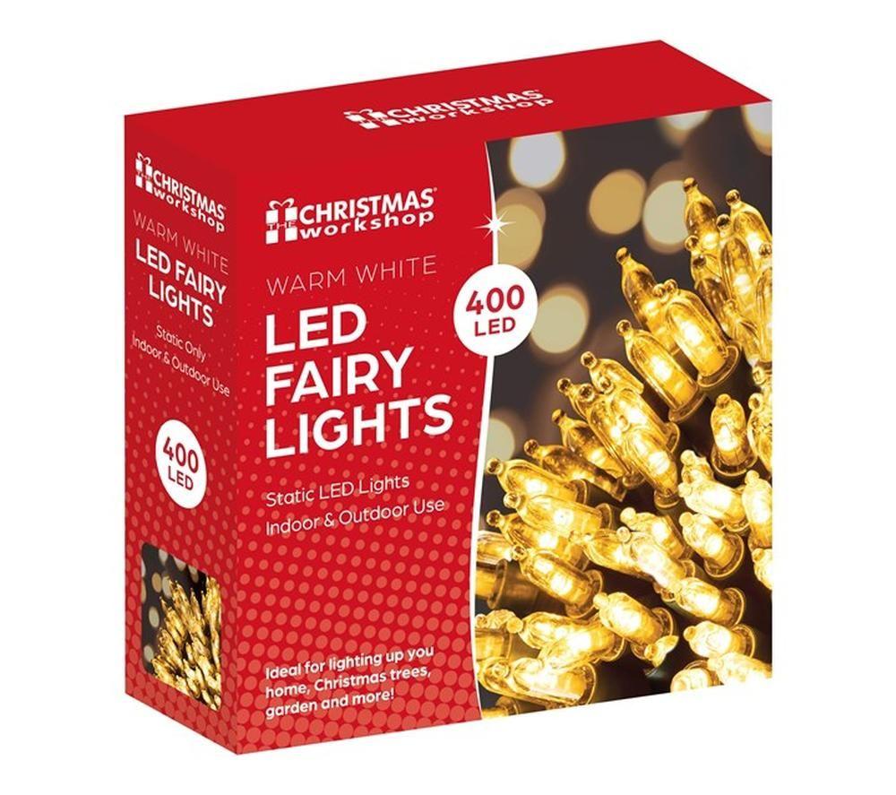 CHRISTMAS WORKSHOP 9296 Shadeless Warm White LED Fairy Lights image number 2 of 2