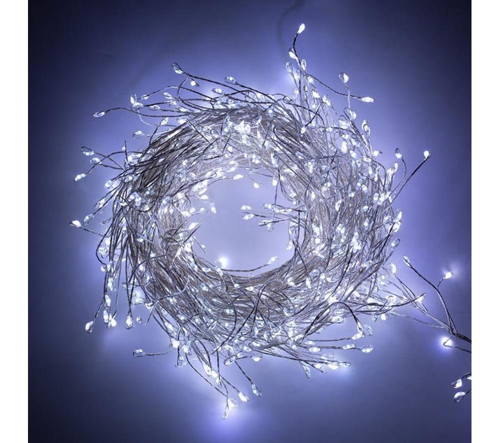CHRISTMAS WORKSHOP 71739 LED Silver Cluster String Lights - 3 m image number 7 of 9