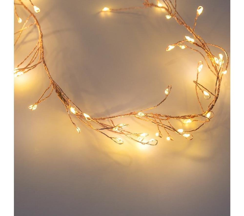 CHRISTMAS WORKSHOP 71759 LED Rose Gold Cluster String Lights - 8 m image number 2 of 7