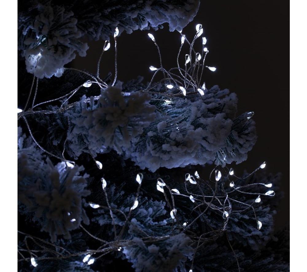 CHRISTMAS WORKSHOP 71769 LED Silver Cluster String Lights - 8 m image number 5 of 6