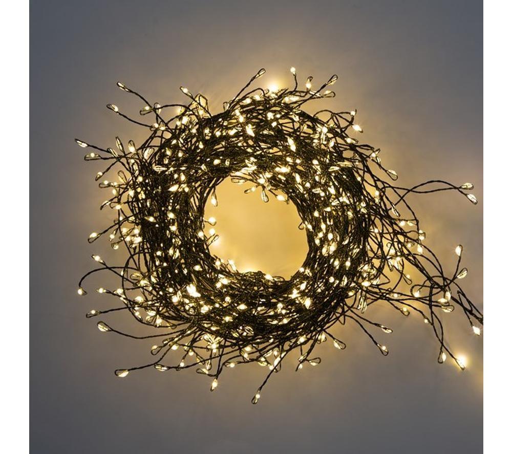 CHRISTMAS WORKSHOP 71779 LED Green Cluster String Lights - 8 m image number 6 of 7