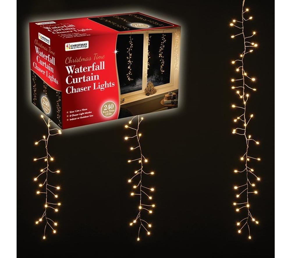 CHRISTMAS WORKSHOP 70439 Curtain Lights - Warm White image number 4 of 4