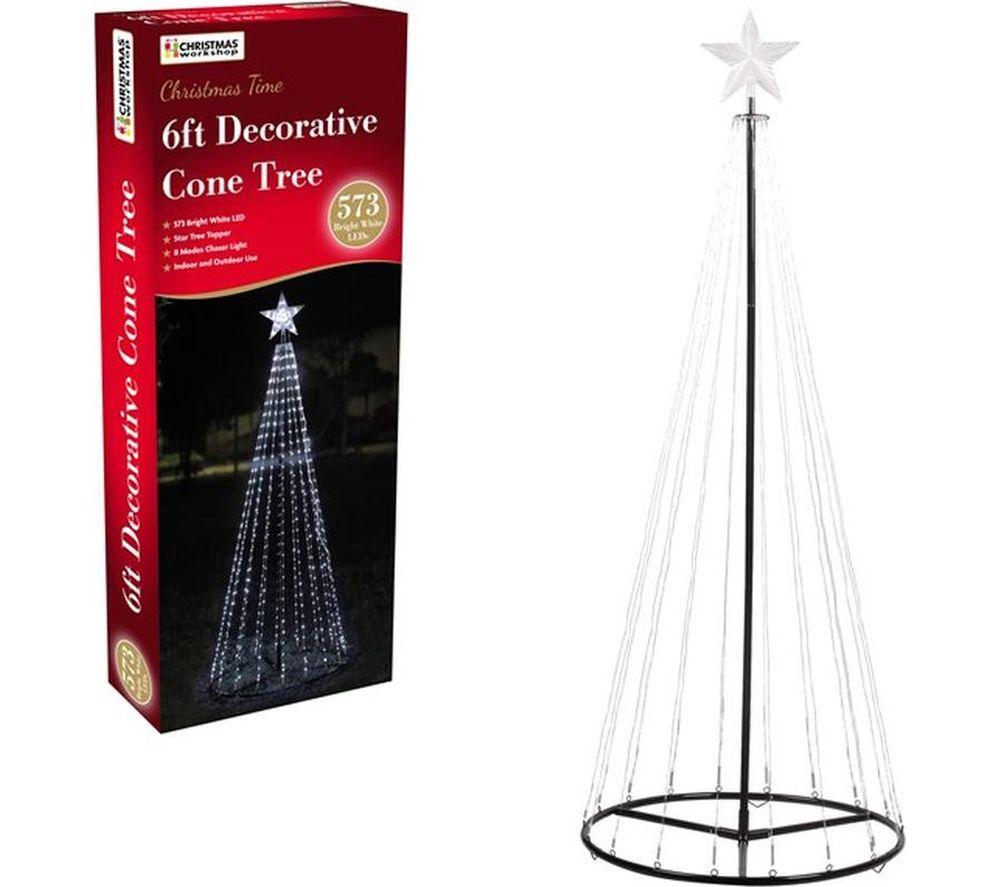 CHRISTMAS WORKSHOP 70629 LED Christmas Time Decoration Lamp - White image number 2 of 3