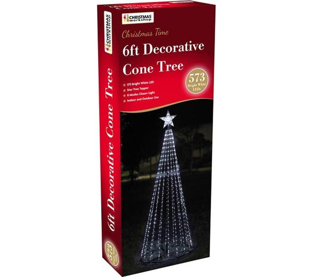 CHRISTMAS WORKSHOP 70629 LED Christmas Time Decoration Lamp - White image number 3 of 3