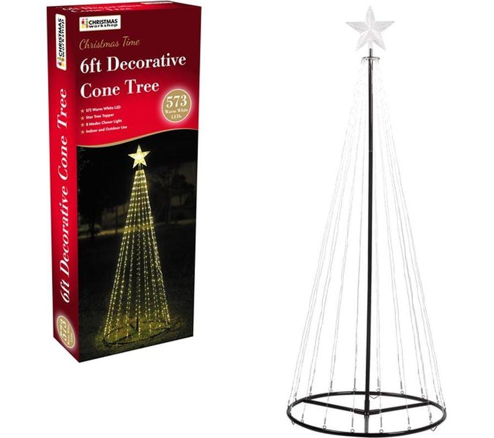 CHRISTMAS WORKSHOP 70619 LED Christmas Time Decoration Lamp - White image number 2 of 5