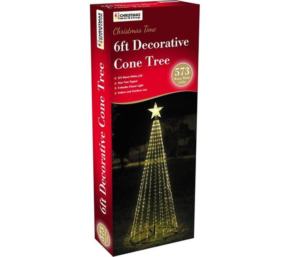 CHRISTMAS WORKSHOP 70619 LED Christmas Time Decoration Lamp - White image number 3 of 5