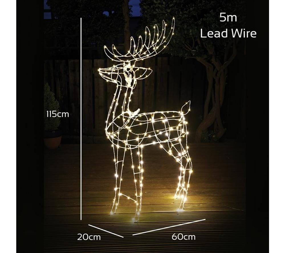 CHRISTMAS WORKSHOP 70409 Grazing Reindeer Decoration Lamp image number 2 of 2