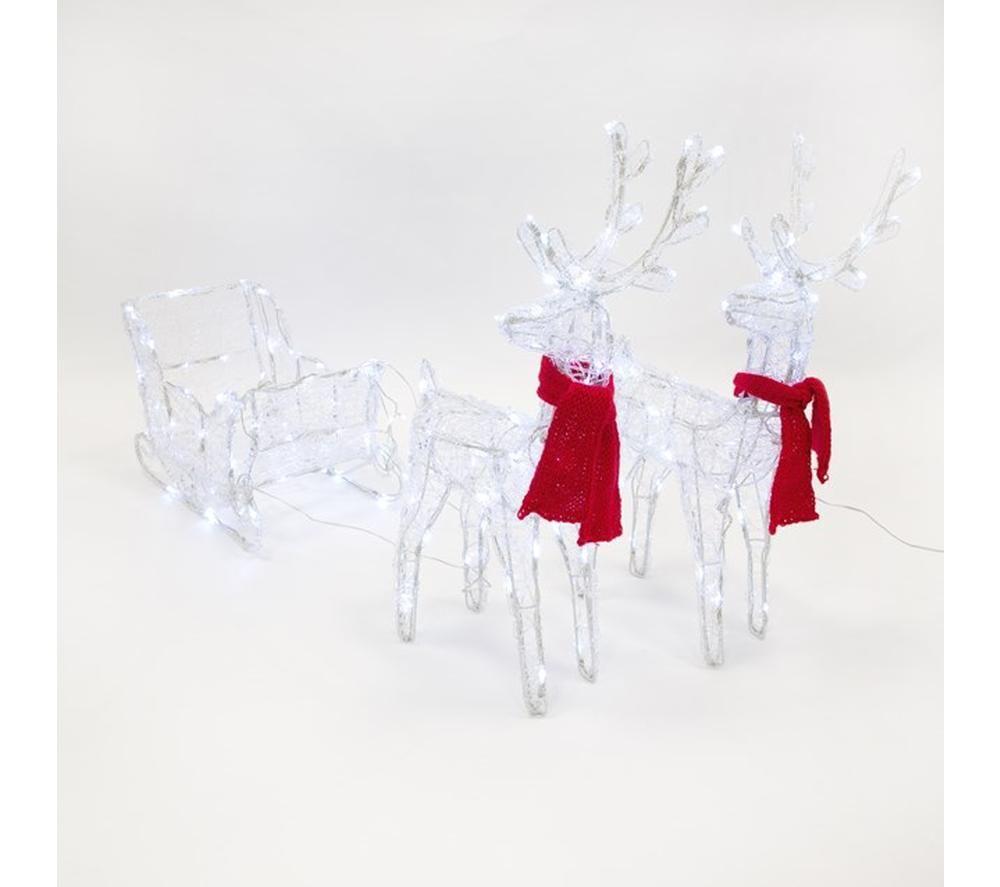 CHRISTMAS WORKSHOP 71429 Reindeers with Sleigh Decoration Lamp image number 2 of 6