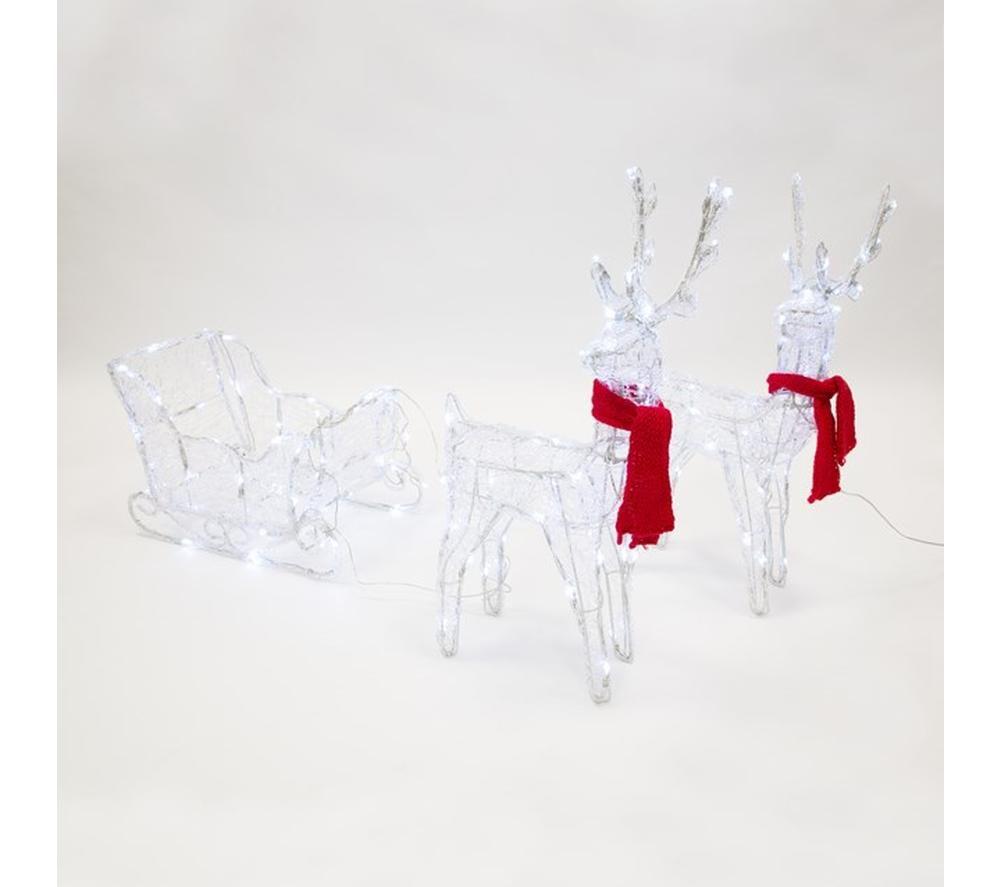 CHRISTMAS WORKSHOP 71429 Reindeers with Sleigh Decoration Lamp image number 3 of 6