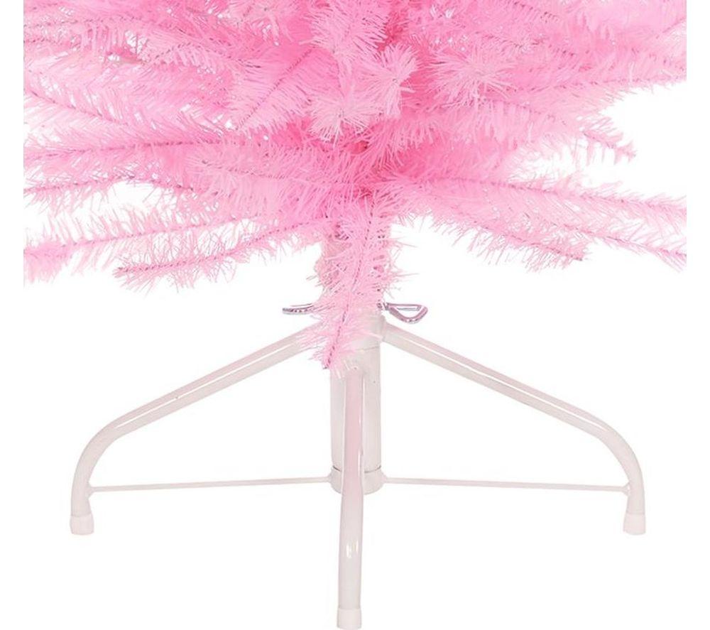 CHRISTMAS WORKSHOP 70870 Christmas Tree with Lights - 6 feet, Pink image number 2 of 3
