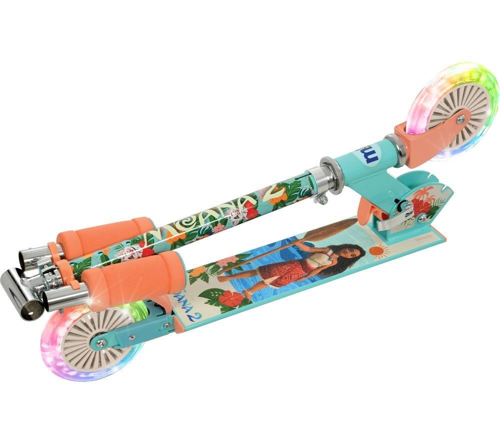 MOVE Moana Kids Folding Kick Scooter - Multicolour image number 3 of 6