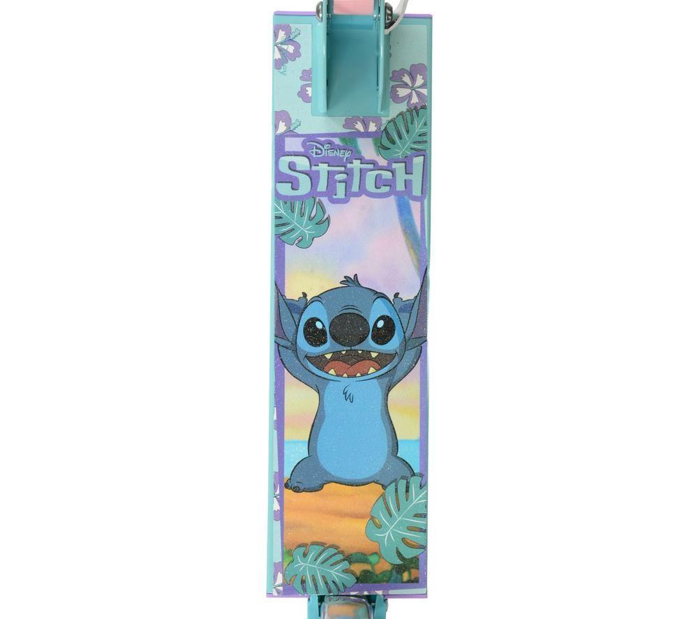 MOVE Deluxe Stitch Kids Folding Kick Scooter - Blue & Purple image number 3 of 7