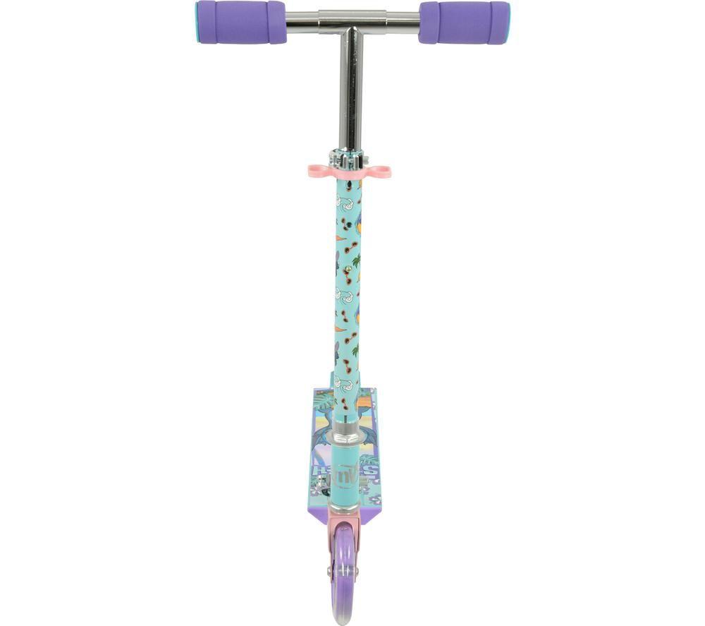 MOVE Deluxe Stitch Kids Folding Kick Scooter - Blue & Purple image number 7 of 7