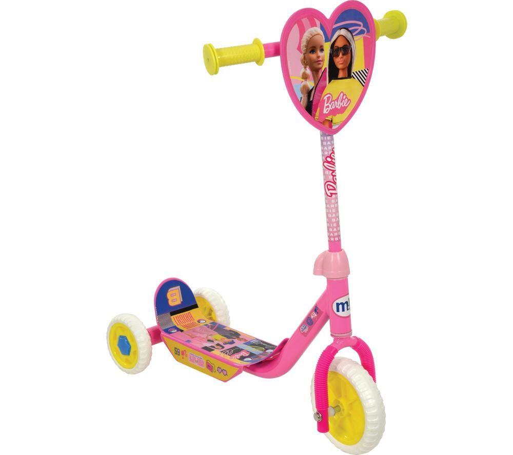 MOVE Deluxe Barbie Kids Tri Scooter - Multicoloured image number 2 of 8