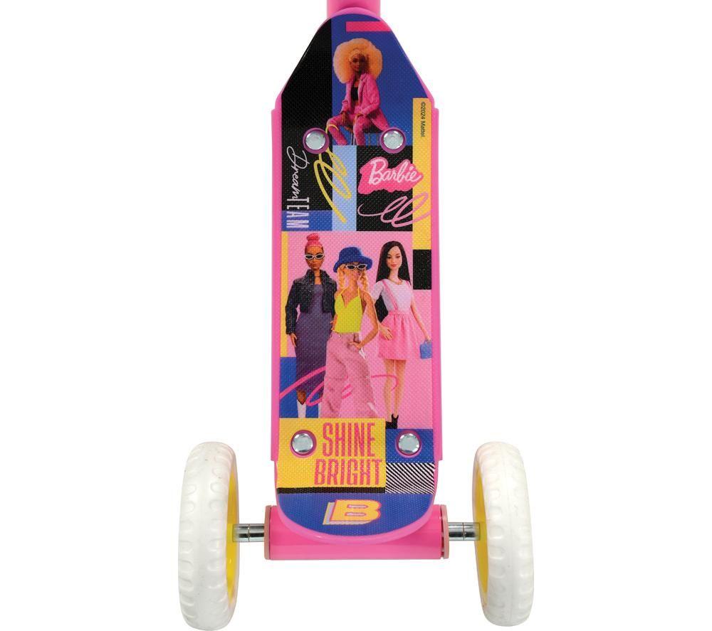 MOVE Deluxe Barbie Kids Tri Scooter - Multicoloured image number 3 of 8