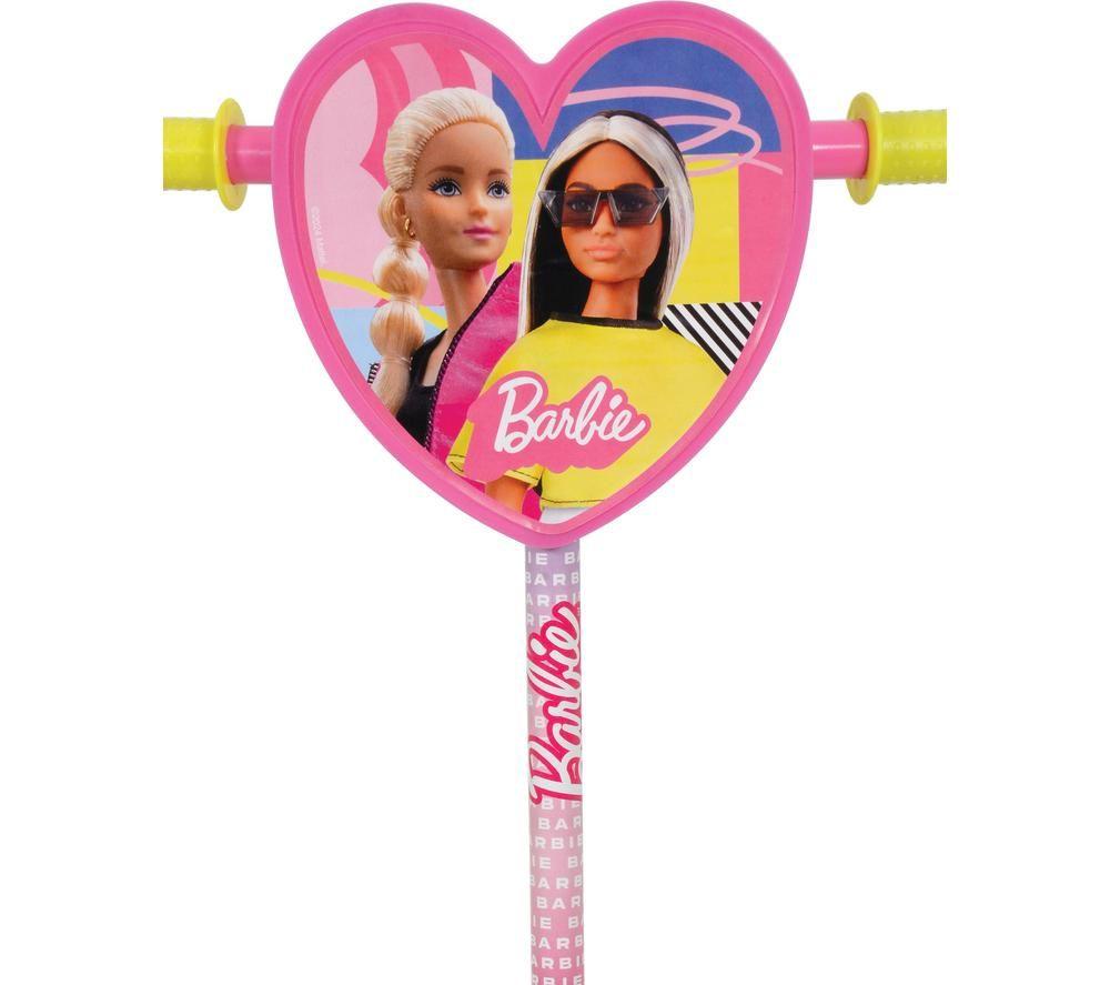 MOVE Deluxe Barbie Kids Tri Scooter - Multicoloured image number 6 of 8