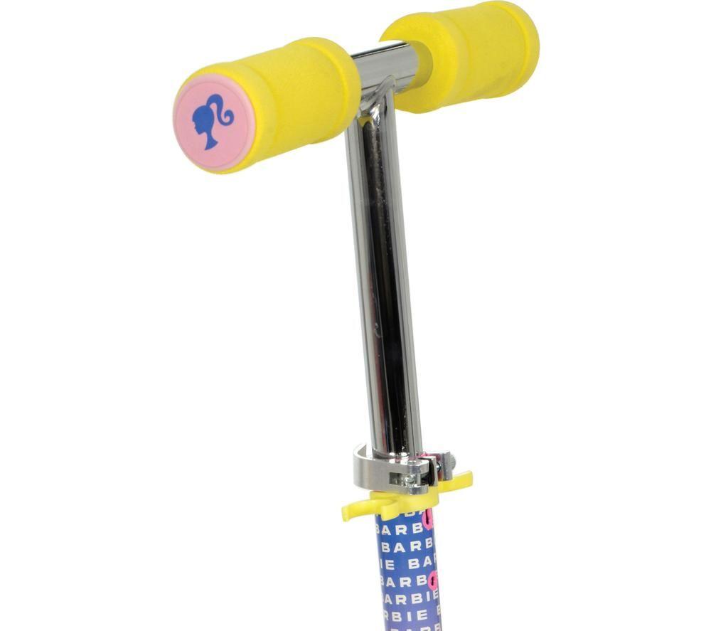 MOVE Barbie Folding Kick Scooter - Pink & Yellow image number 3 of 8