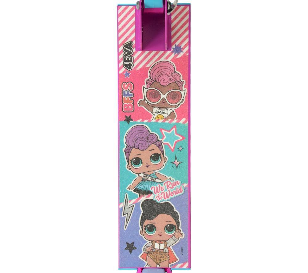LOL SURPRISE M005489 Kids Folding Kick Scooter - Multicolour image number 2 of 6