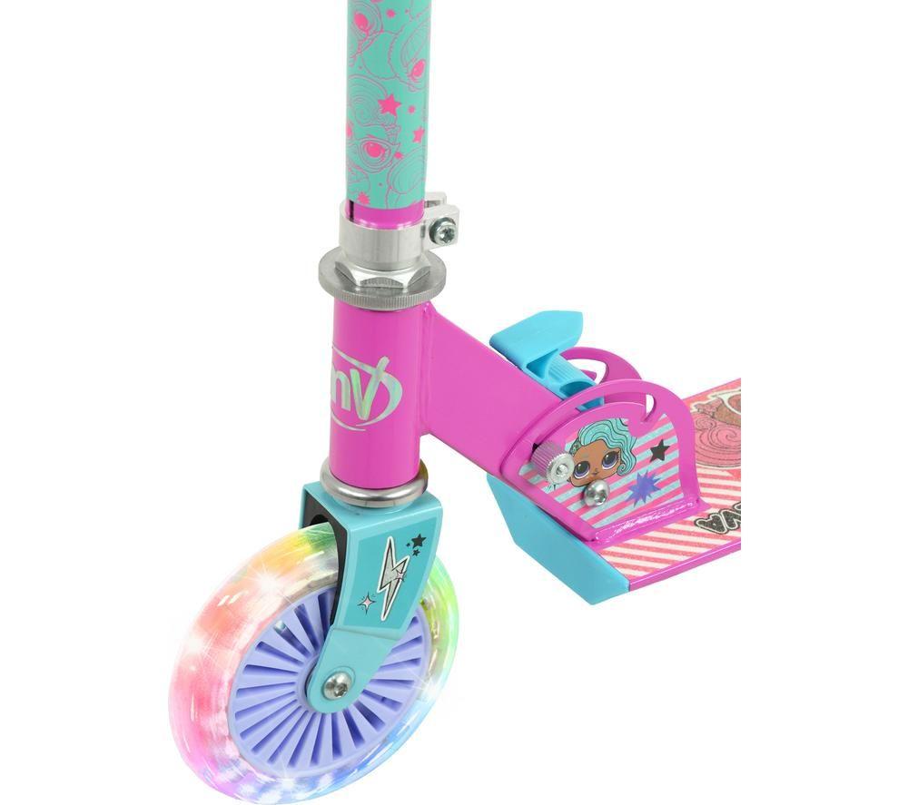 LOL SURPRISE M005489 Kids Folding Kick Scooter - Multicolour image number 5 of 6