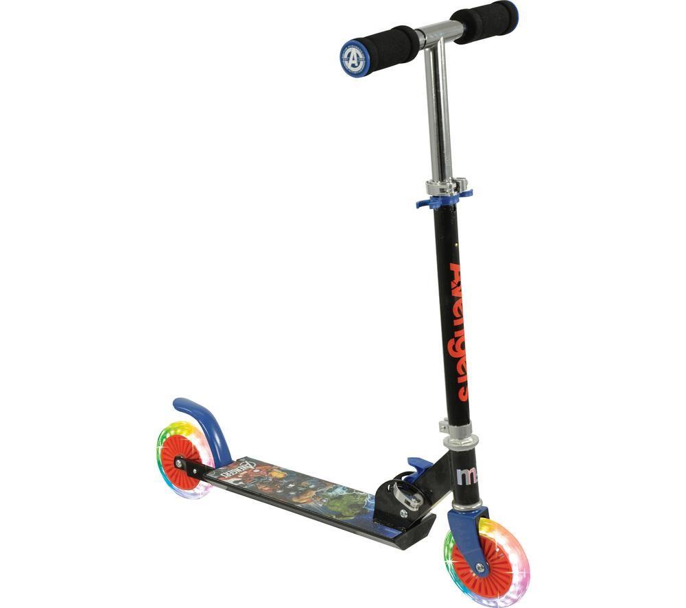 MOVE Avengers Kids Folding Kick Scooter - Blue image number 7 of 7