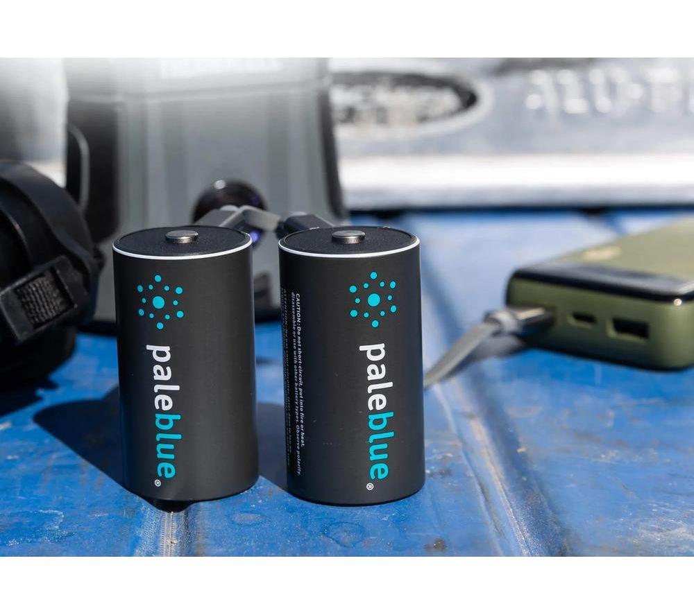 PALEBLUE PB-D-C Rechargeable Batteries - Pack of 2 image number 4 of 5
