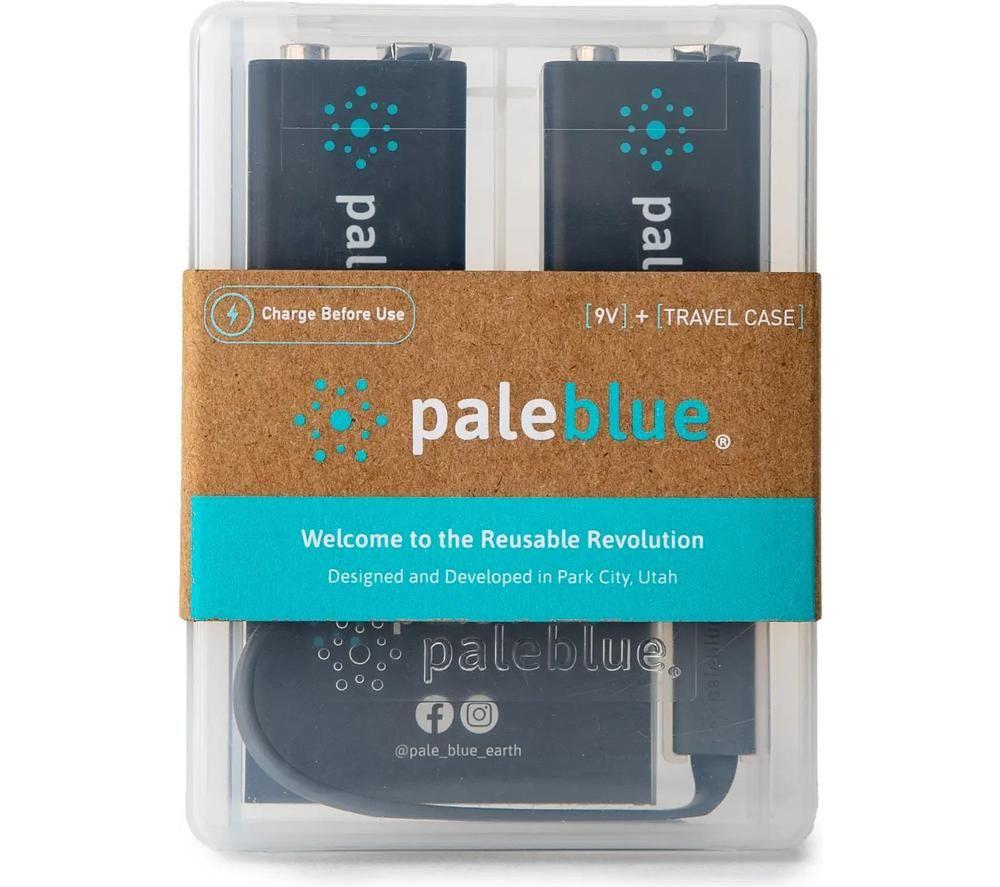 PALEBLUE PB-9V-C Rechargeable Batteries - Pack of 2 image number 5 of 5