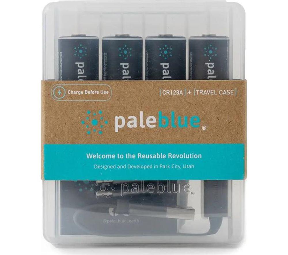 PALEBLUE PB-CR123A-C Rechargeable Batteries - Pack of 4 image number 5 of 5