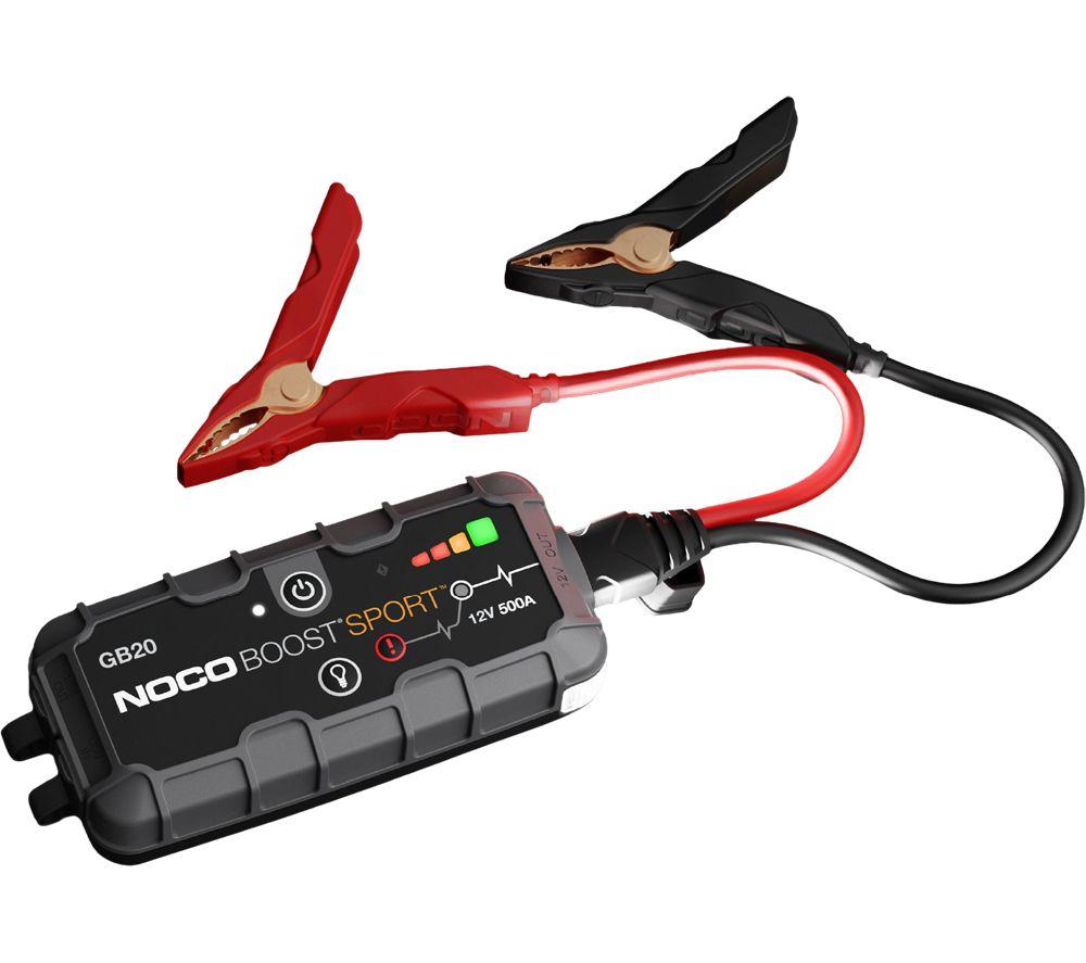 NOCO GB20 500A 12V Boost Sport Jump Starter - Grey & Black image number 3 of 3
