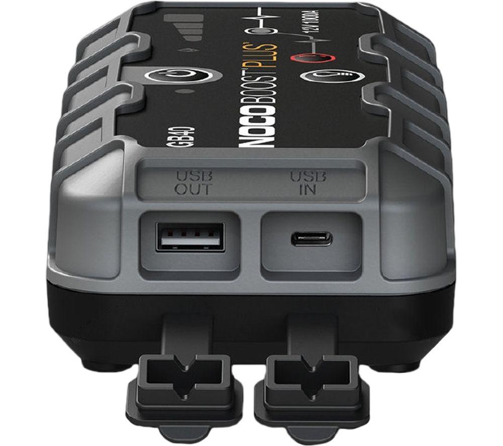 NOCO GB40 1000A 12V Boost Plus Jump Starter - Black & Grey image number 8 of 9
