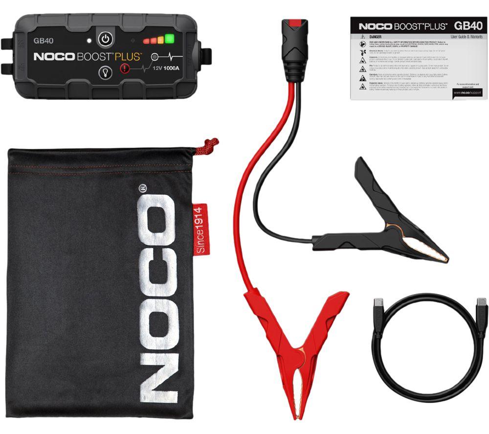 NOCO GB40 1000A 12V Boost Plus Jump Starter - Black & Grey image number 9 of 9