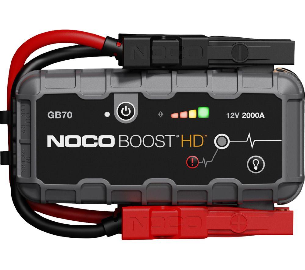 NOCO GB70 2000A 12V Boost HD Jump Starter - Grey & Black image number 3 of 4