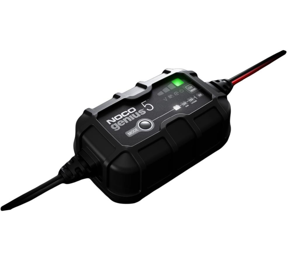 NOCO Genius 5 6V/12V 5A Smart Battery Charger - Black image number 6 of 6