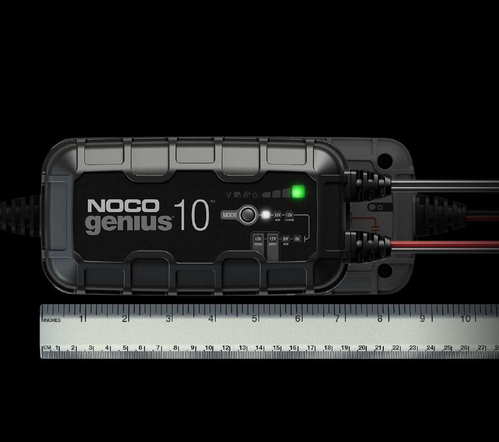 NOCO Genius 10 6V/12V 10A Smart Battery Charger - Black image number 2 of 6