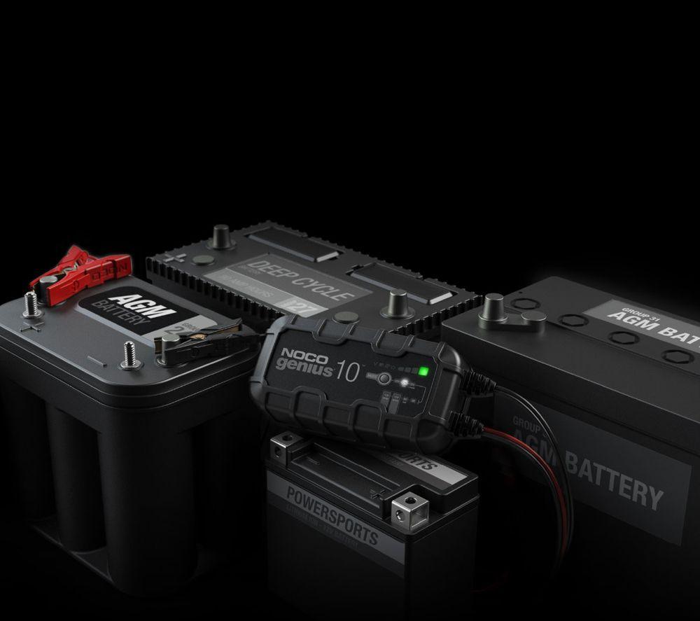 NOCO Genius 10 6V/12V 10A Smart Battery Charger - Black image number 5 of 6