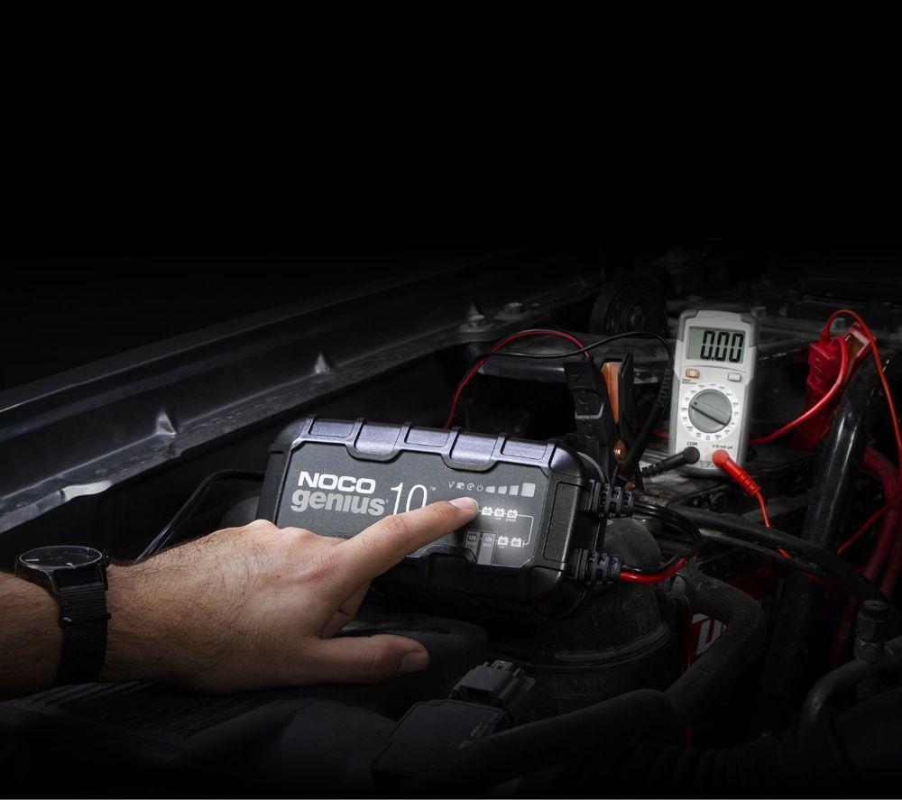 NOCO Genius 10 6V/12V 10A Smart Battery Charger - Black image number 6 of 6
