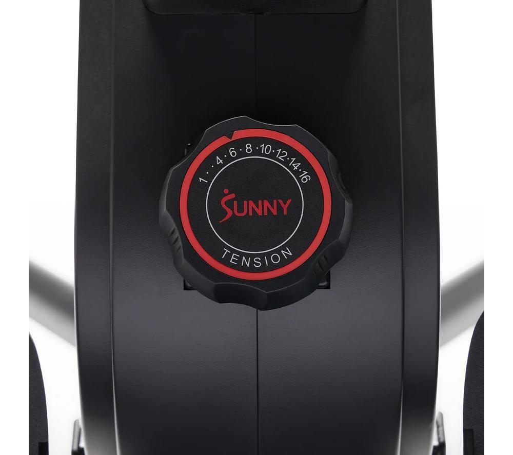 SUNNY HEALTH Smart Bluetooth Magnetic Rowing Machine - Black image number 3 of 5