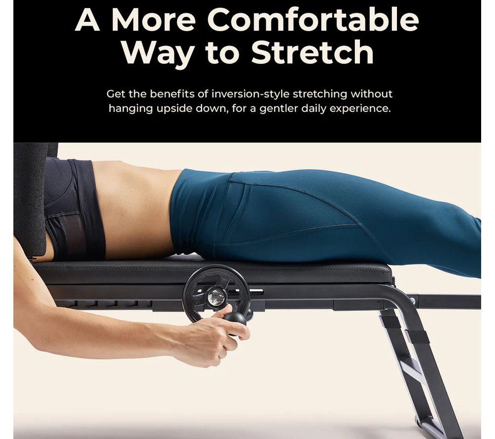 SUNNY HEALTH Decompression Bench - Black image number 8 of 8