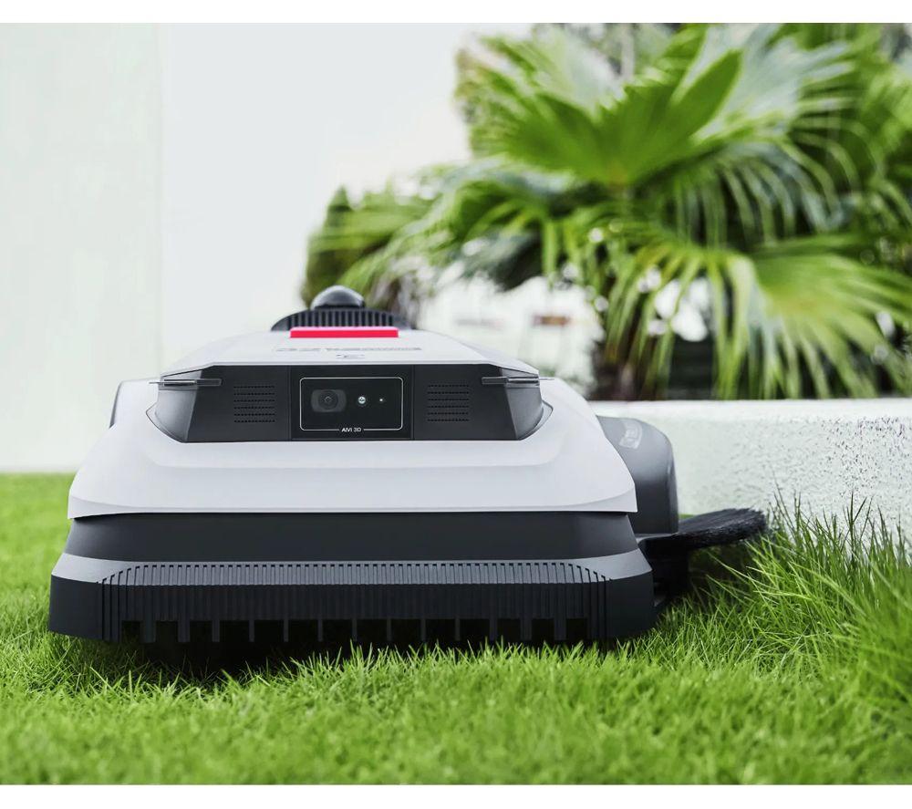 ECOVACS GOAT A1600 LiDAR PRO MR2507B Cordless Robot Lawn Mower - White & Black image number 2 of 6