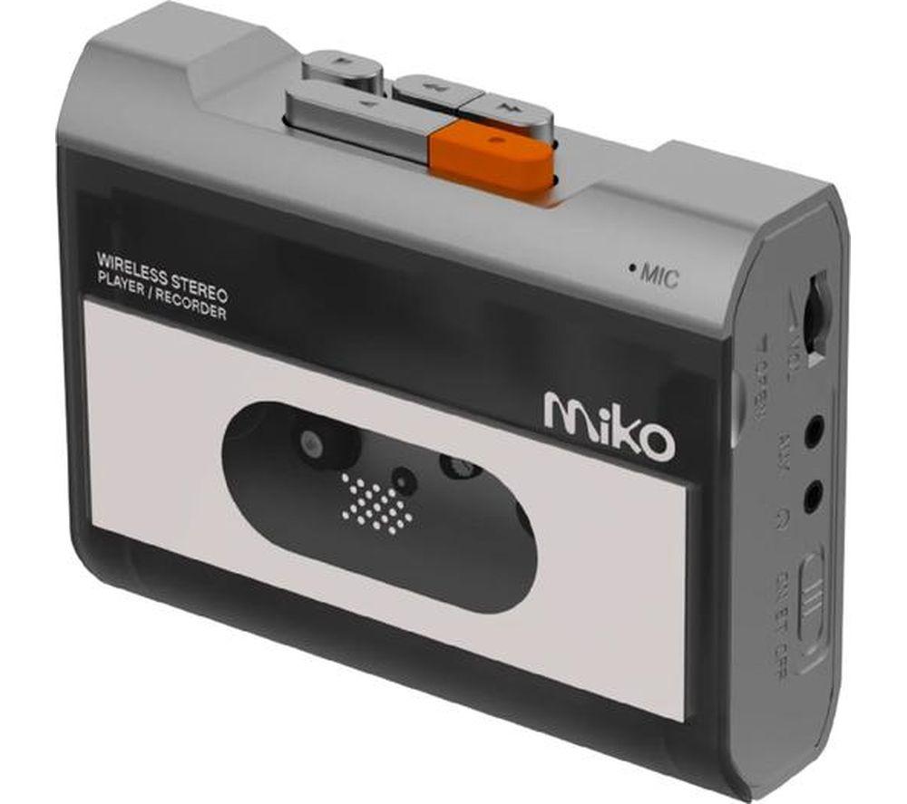 GADHOUSE Miko GAD6701 Bluetooth Cassette Player & Recorder - Smoke image number 4 of 9