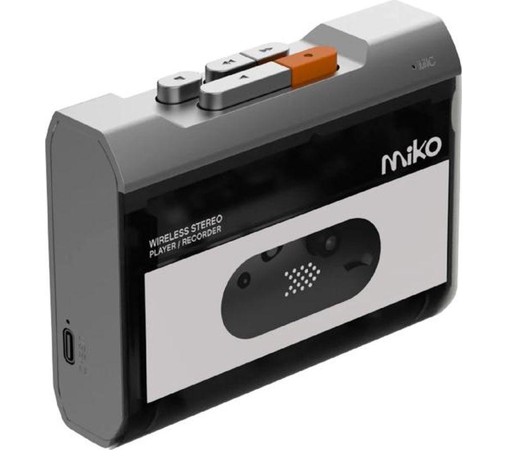 GADHOUSE Miko GAD6701 Bluetooth Cassette Player & Recorder - Smoke image number 6 of 9