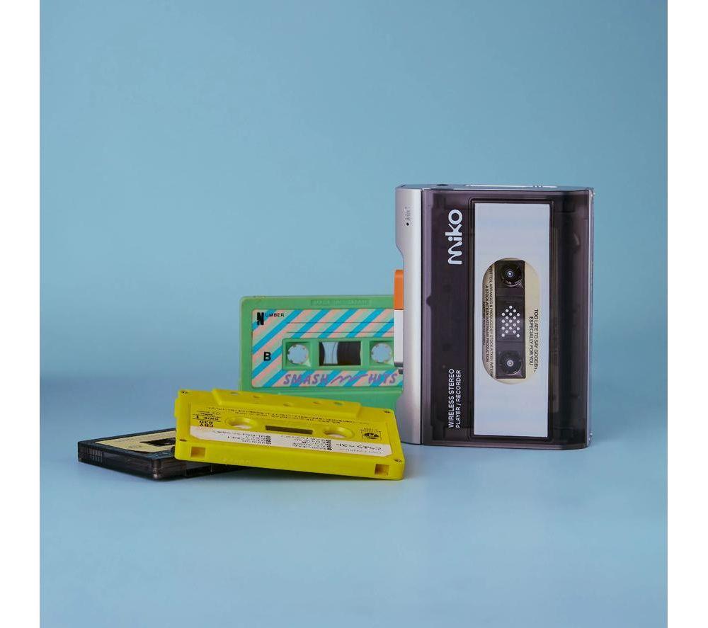 GADHOUSE Miko GAD6701 Bluetooth Cassette Player & Recorder - Smoke image number 9 of 9