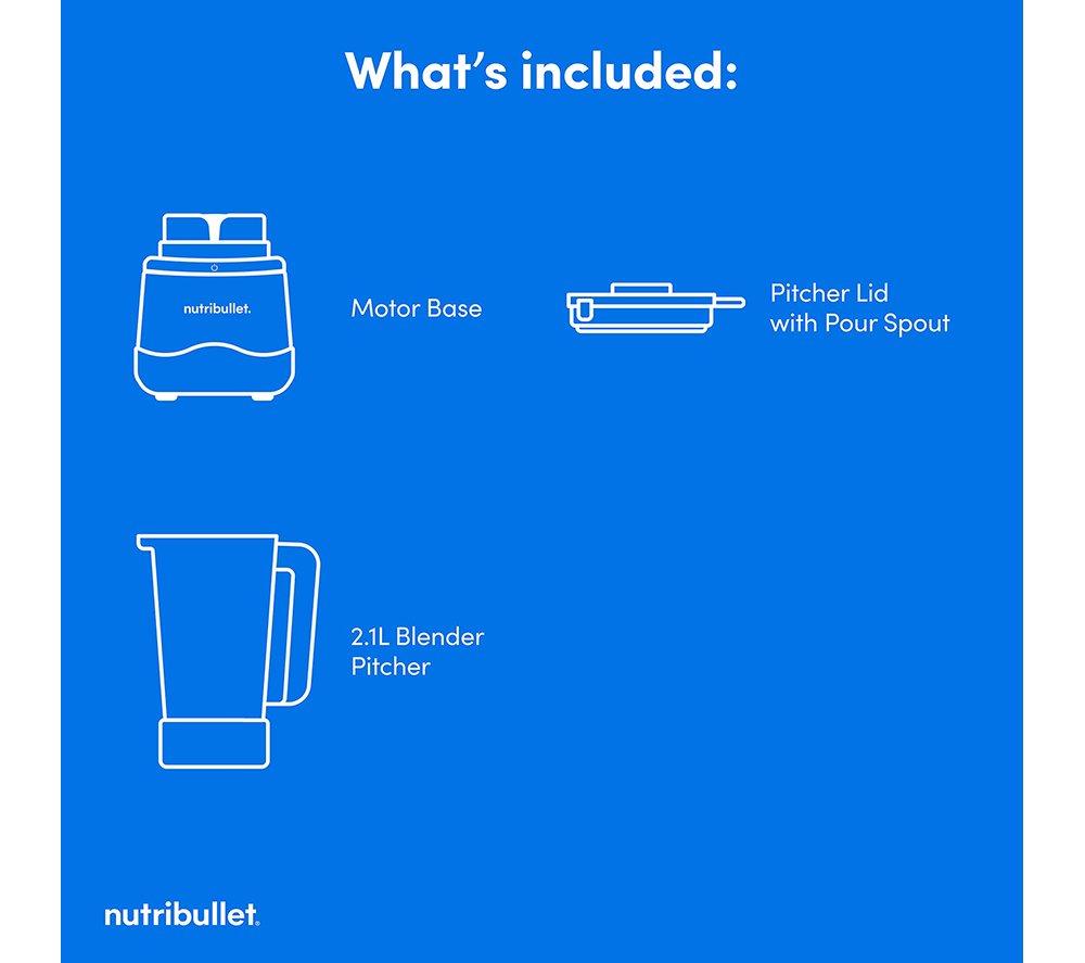 NUTRIBULLET 03073 Power Core Blender - Black image number 11 of 13
