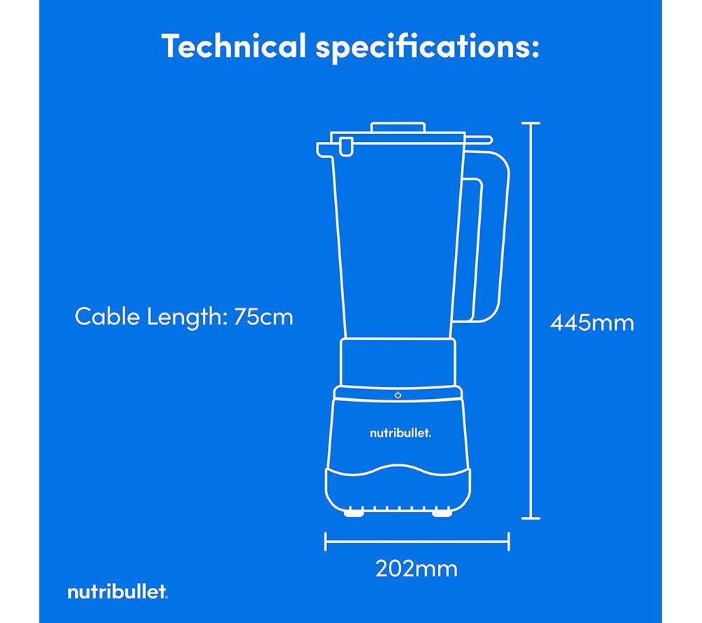 NUTRIBULLET 03073 Power Core Blender - Black image number 12 of 13