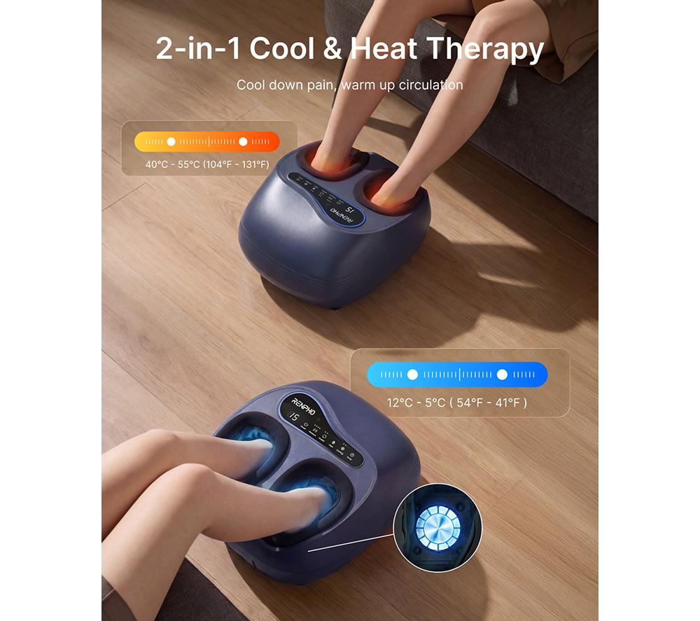 RENPHO Shiatsu Foot Massager - Black image number 5 of 11