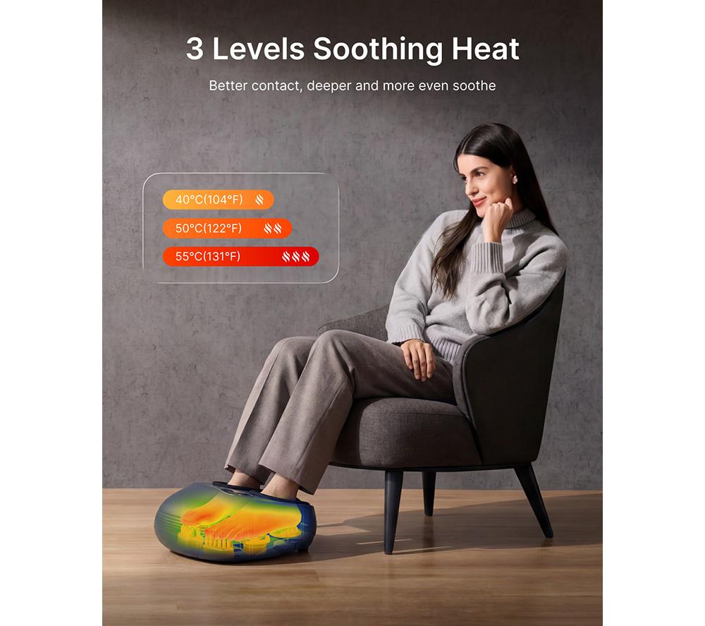 RENPHO Shiatsu Foot Massager - Black image number 6 of 11